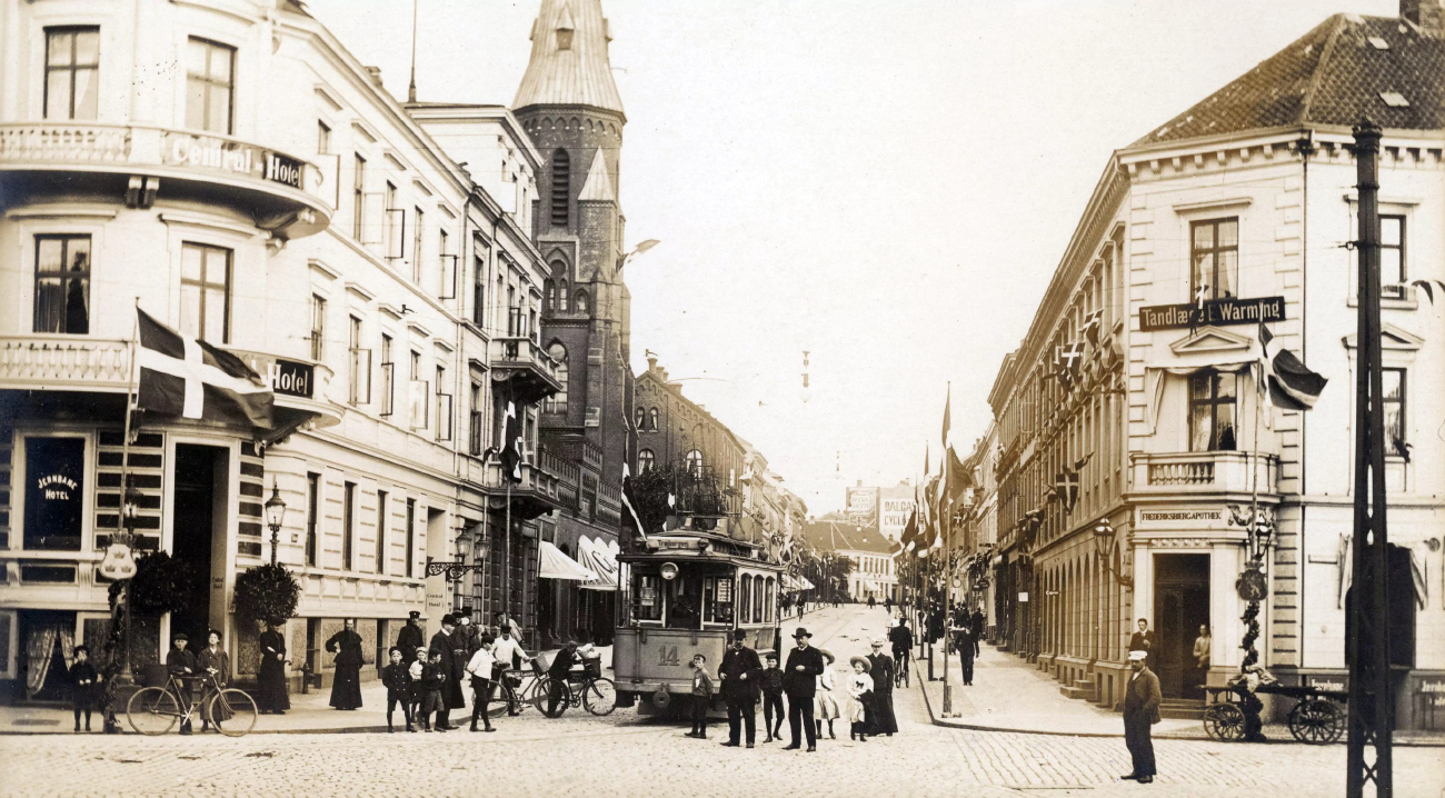 Орхус, Двухосный моторный Scandia № 14; Орхус — Старые фотографии