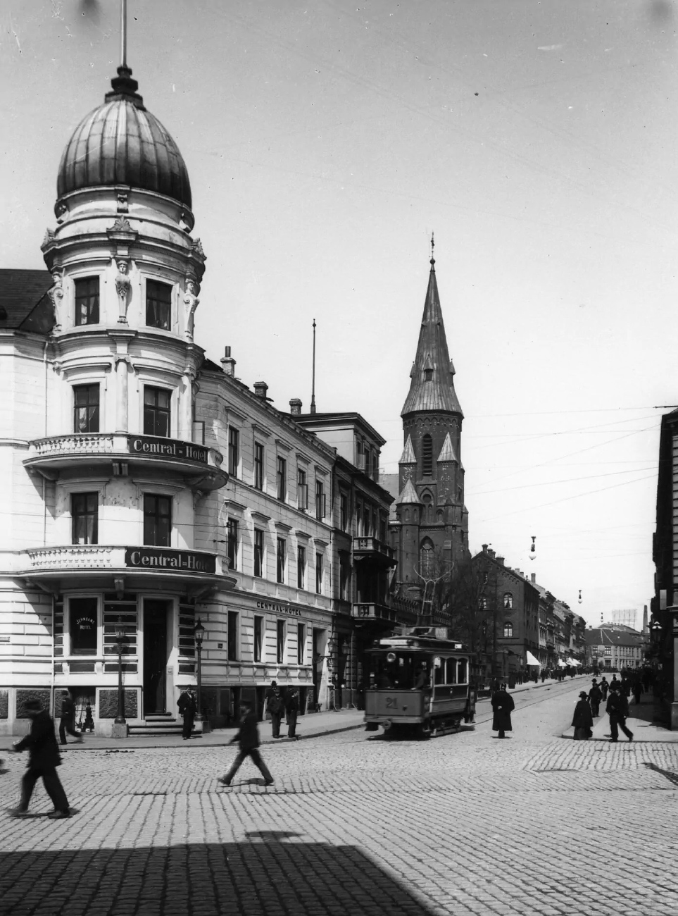 Орхус, Двухосный моторный Scandia № 21; Орхус — Старые фотографии