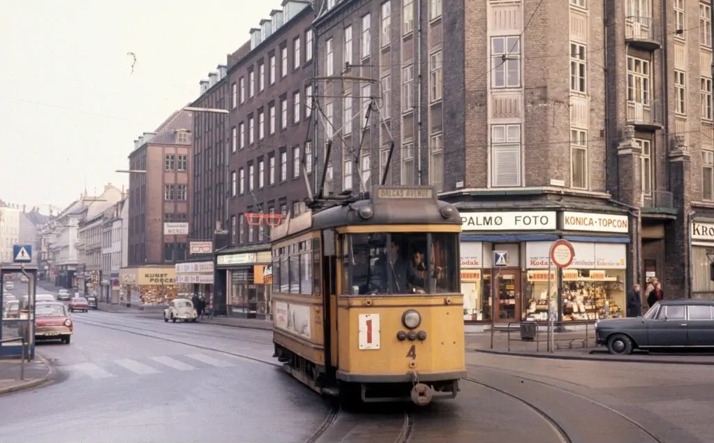 Aarhus, Scandia 2-axle motor car č. 4; Aarhus — Old Photos