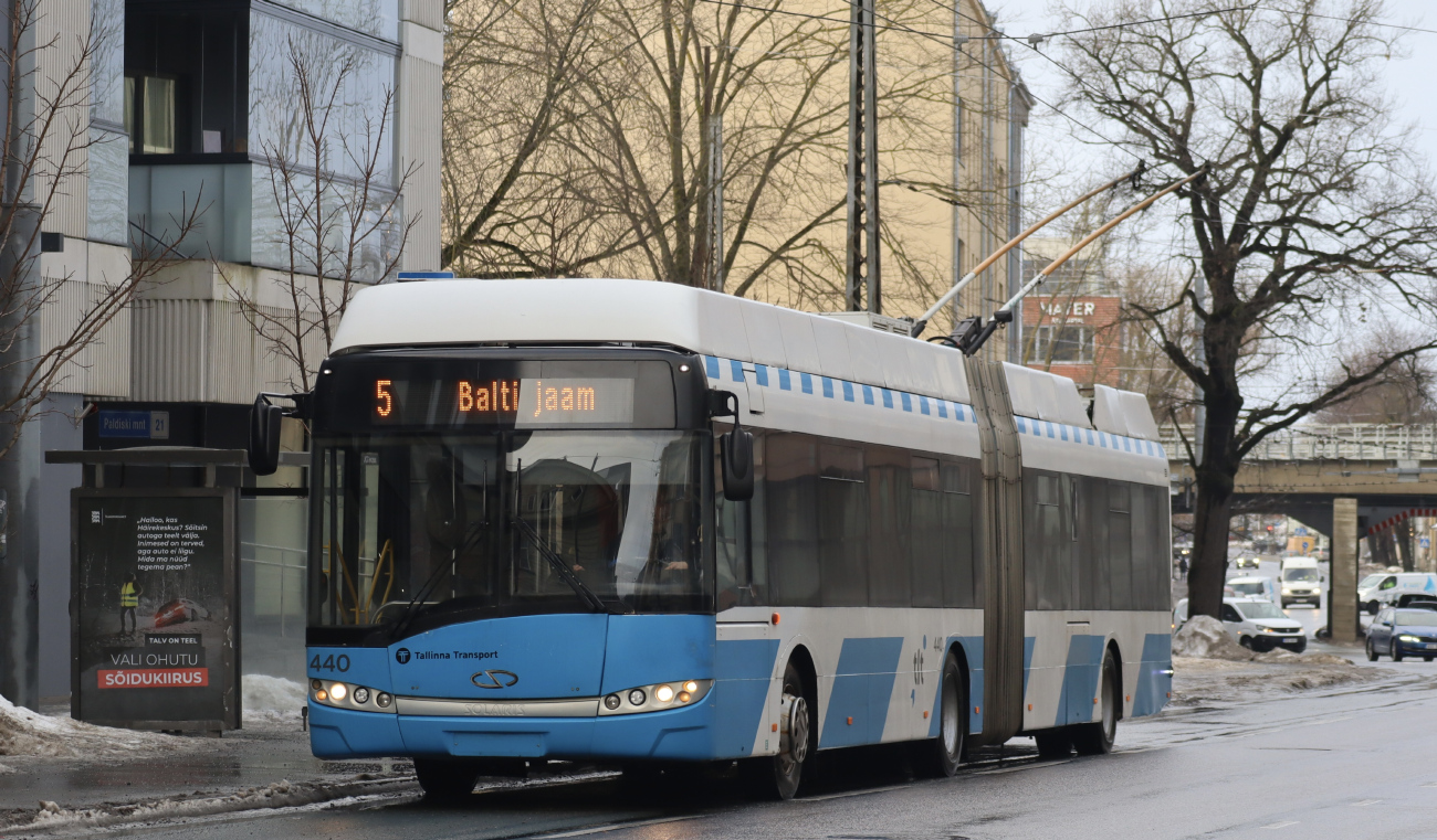 Таллин, Solaris Trollino III 18 AC № 440