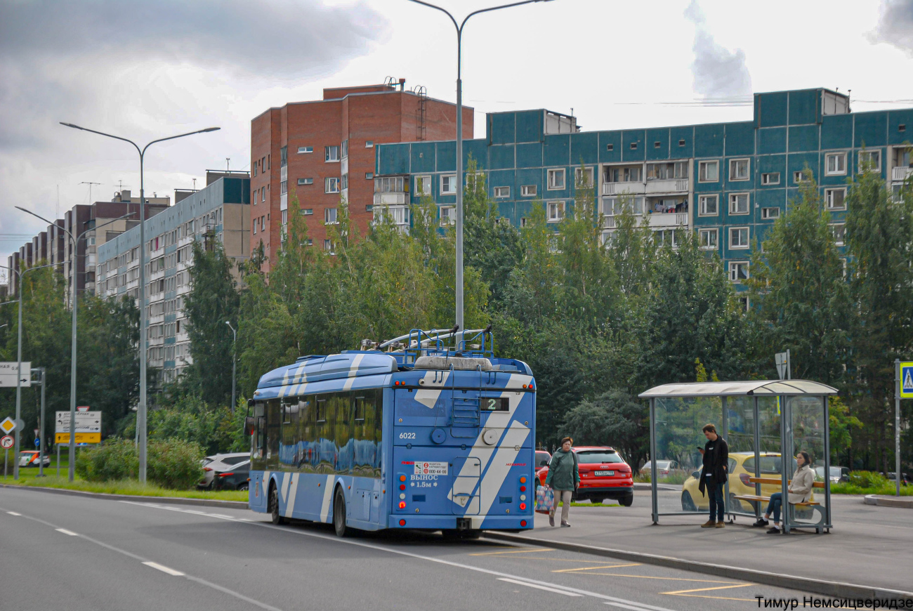Санкт-Петербург, Тролза-5265.08 «Мегаполис» № 6022