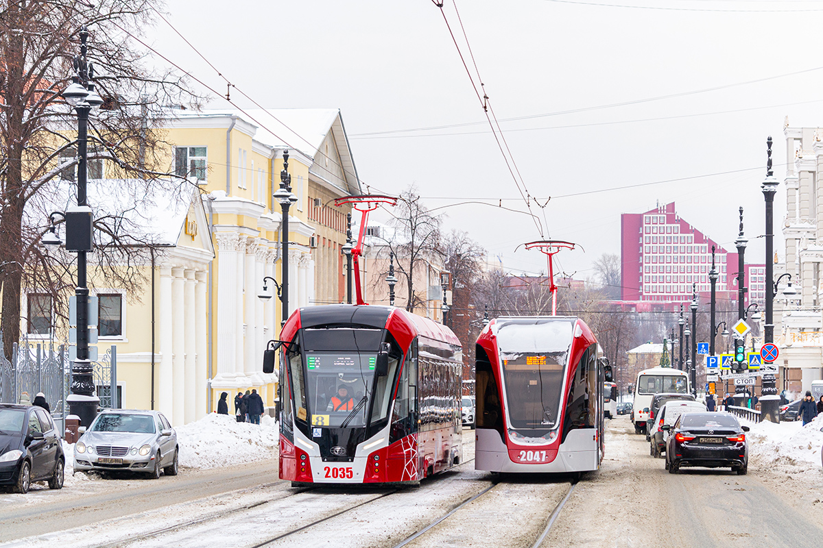 Пермь, 71-911ЕМ «Львёнок» № 2035; Пермь, 71-911ЕМ «Львёнок» № 2047