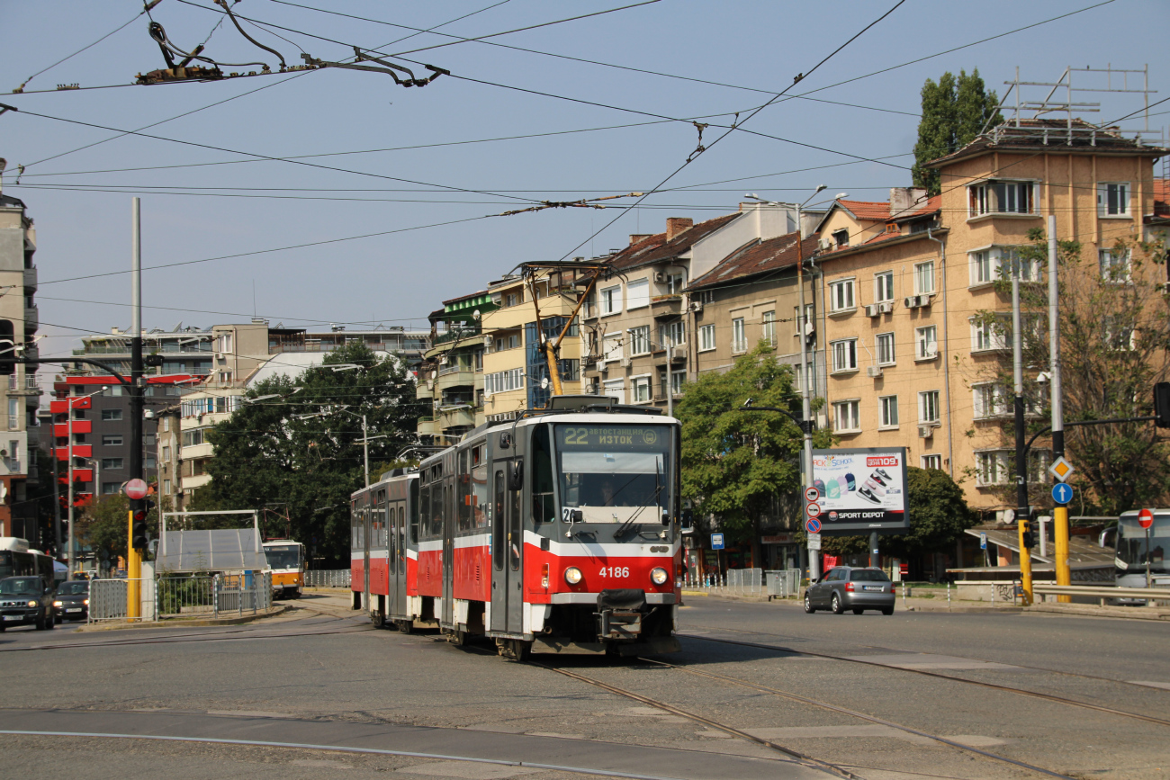 София, Tatra T6A5 № 4186