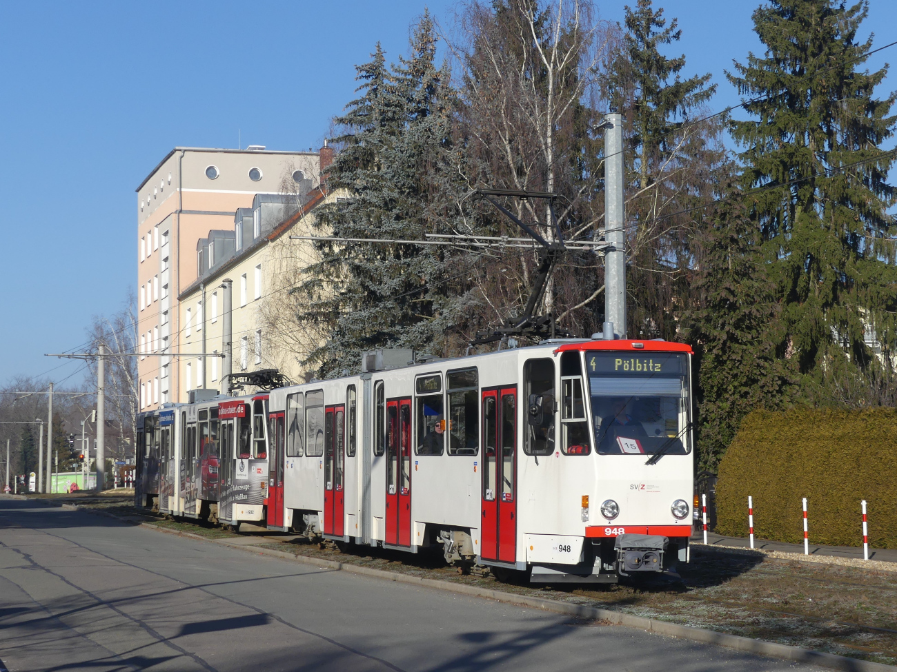 Цвиккау, Tatra KT4DMC № 948
