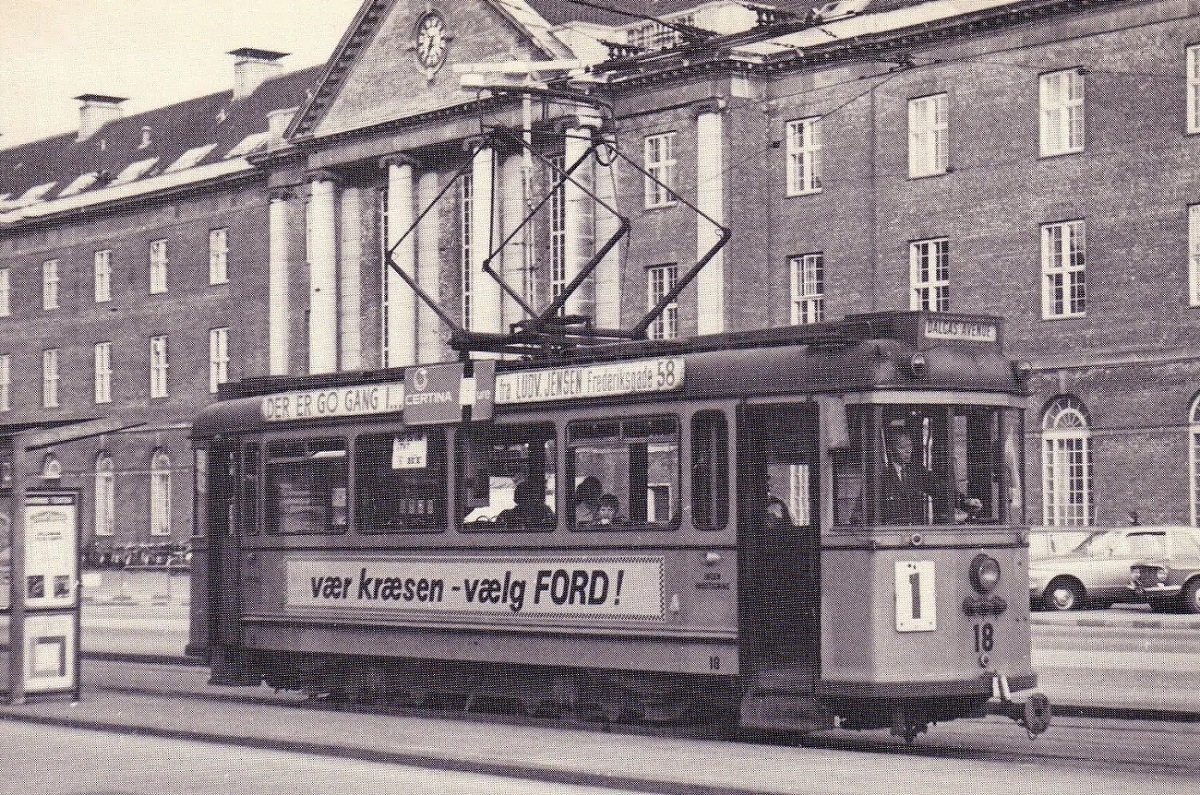 Орхус, Двухосный моторный Scandia № 18; Орхус — Старые фотографии