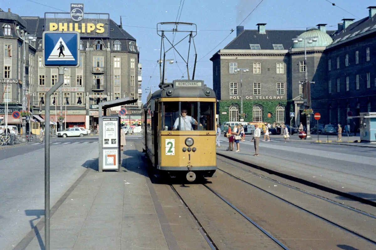 Орхус, Двухосный моторный KS № 1; Орхус — Старые фотографии