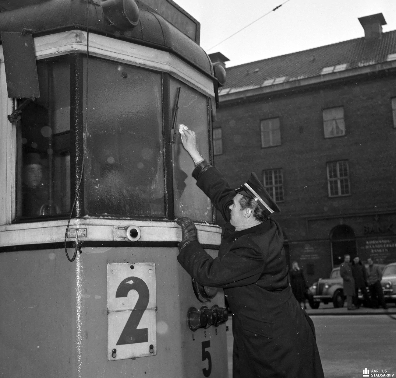 Орхус, Двухосный моторный Scandia № 5; Орхус — Старые фотографии