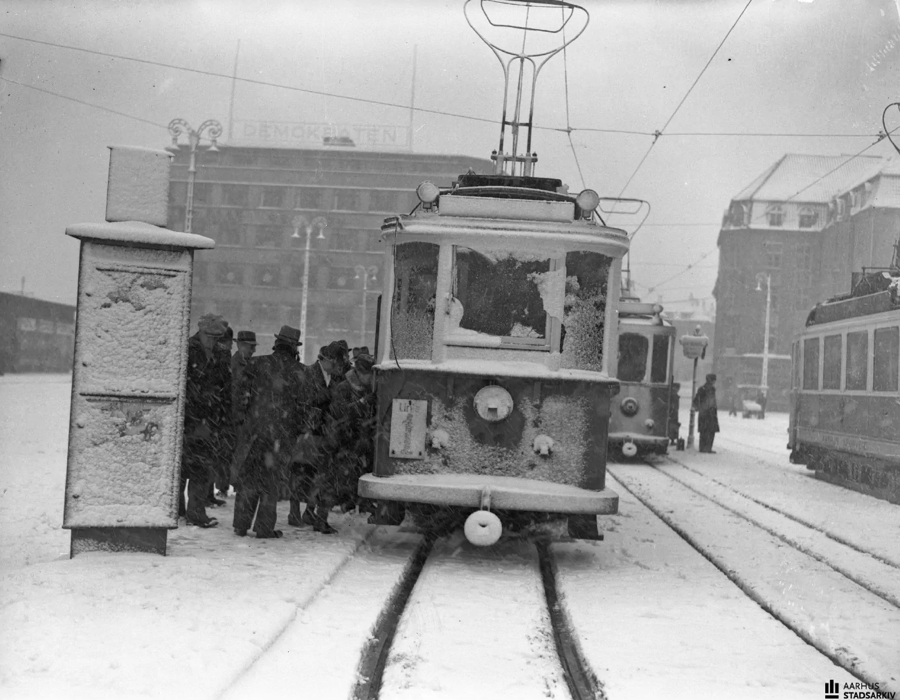 Орхус, Двухосный моторный Scandia № 11; Орхус — Старые фотографии