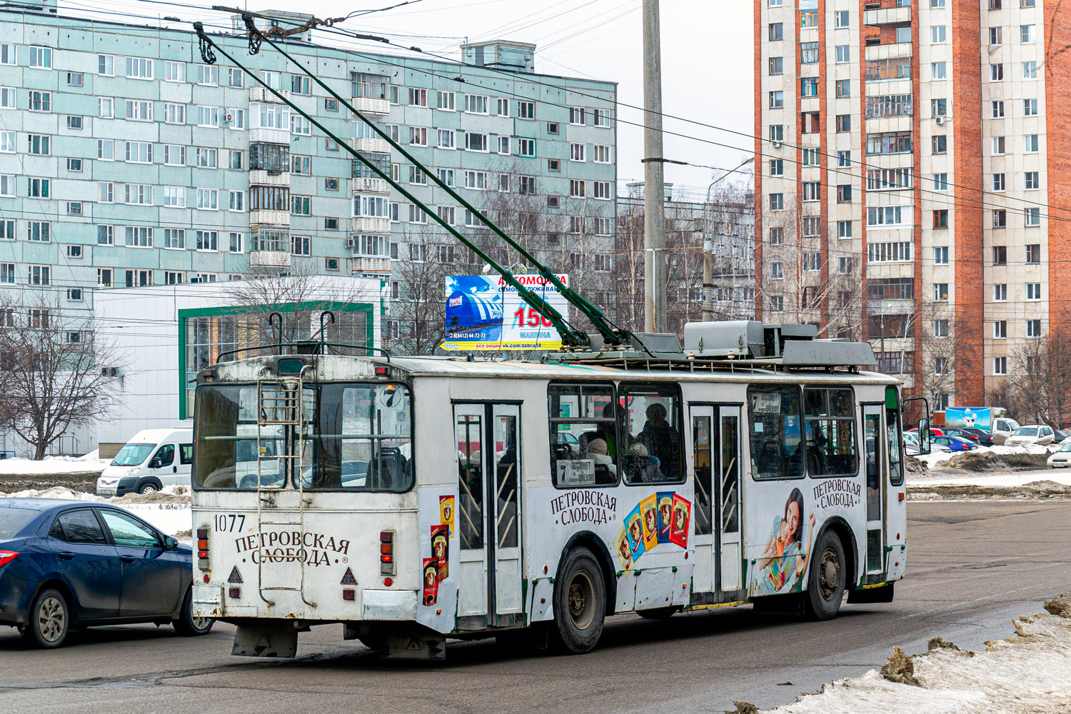 Пенза, ВЗТМ-5284 № 1077