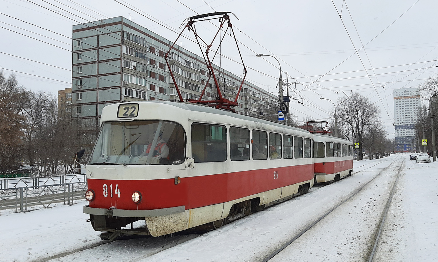Самара, Tatra T3SU № 814