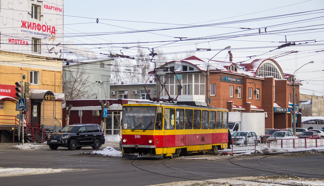 Барнаул, Tatra T6B5SU № 3151