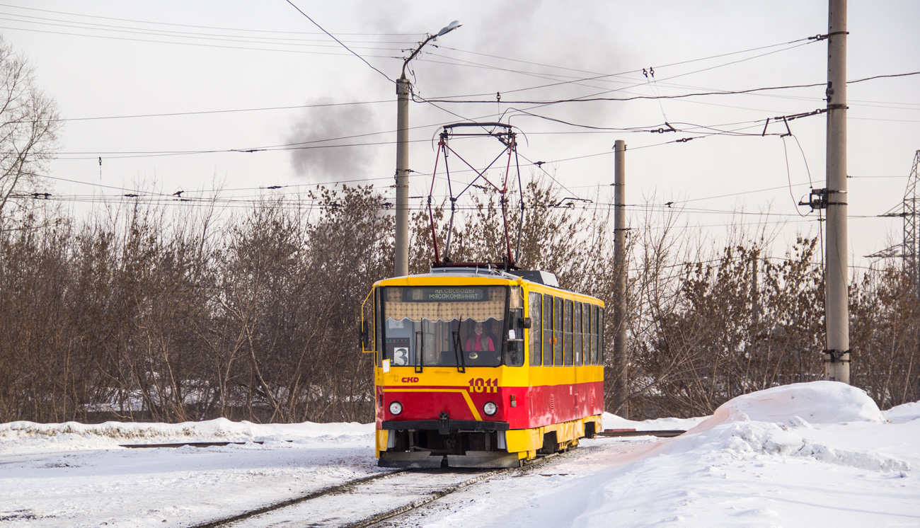 Barnaul, Tatra T6B5SU č. 1011 Barnaul, Tatra T6B5SU č. 1011