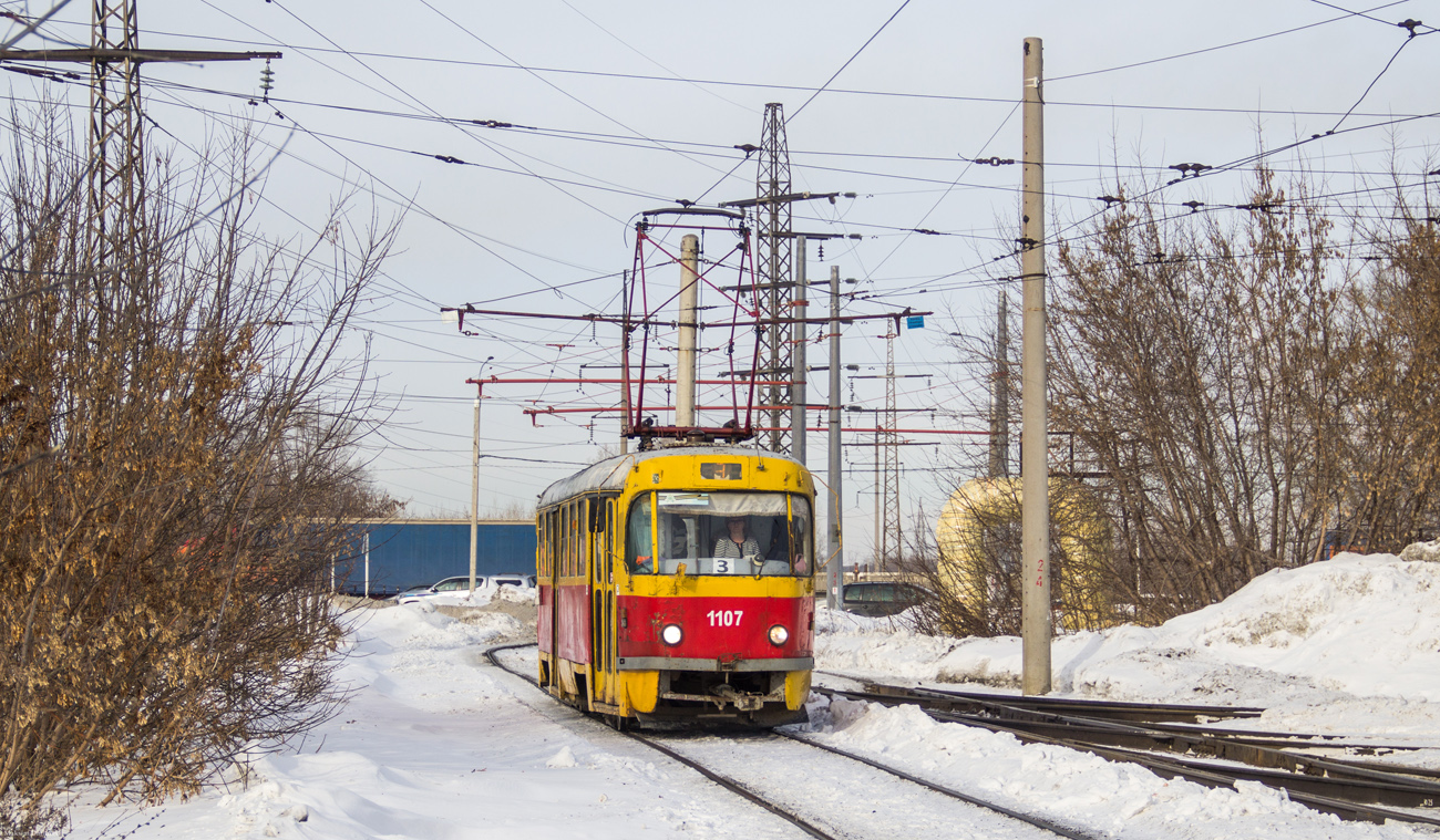 Барнаул, Tatra T3SU № 1107