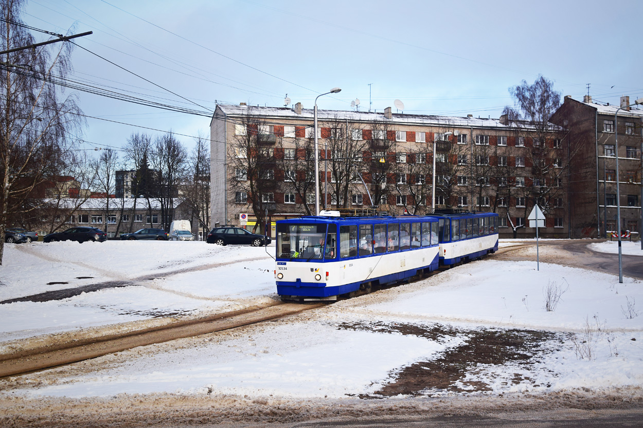 Рига, Tatra T6B5SU № 32134