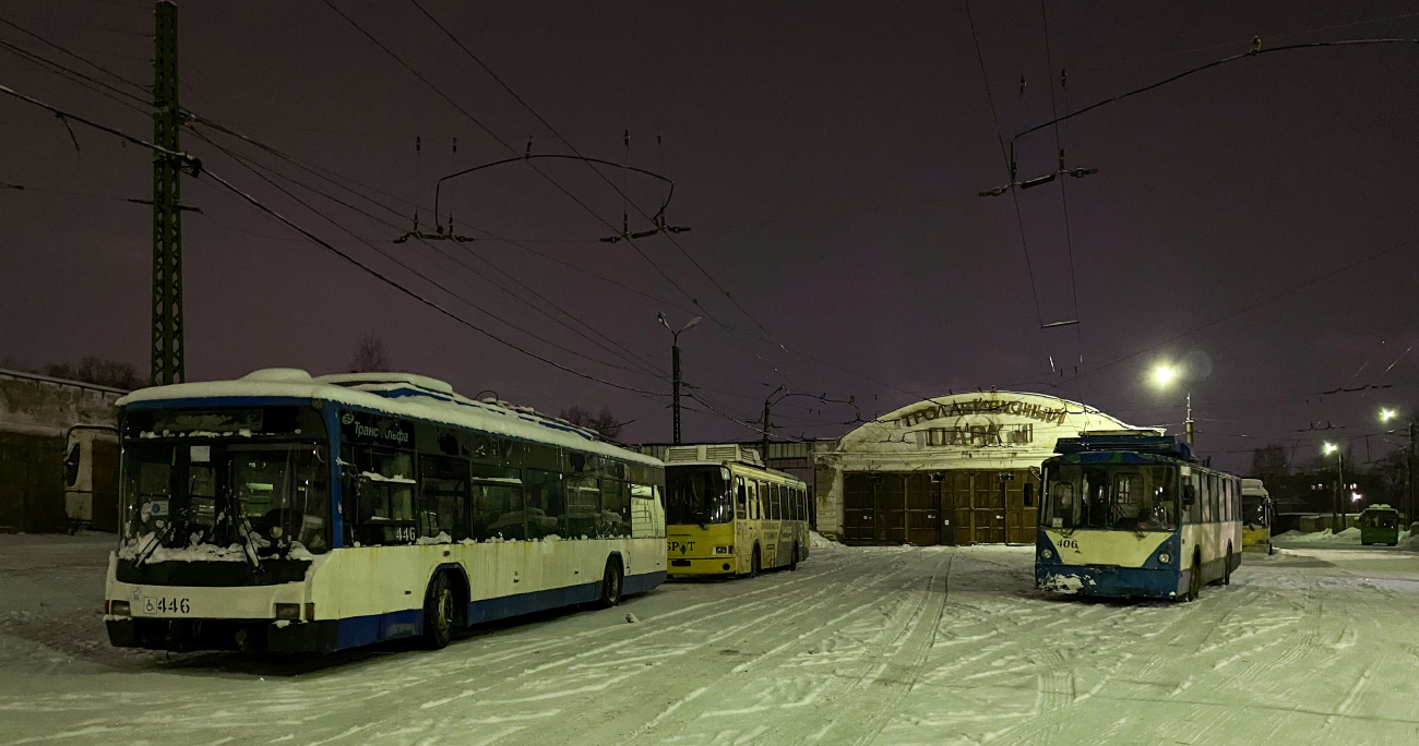 Петрозаводск, ВМЗ-5298.01 (ВМЗ-463) № 446; Петрозаводск, ВЗТМ-5284 № 406