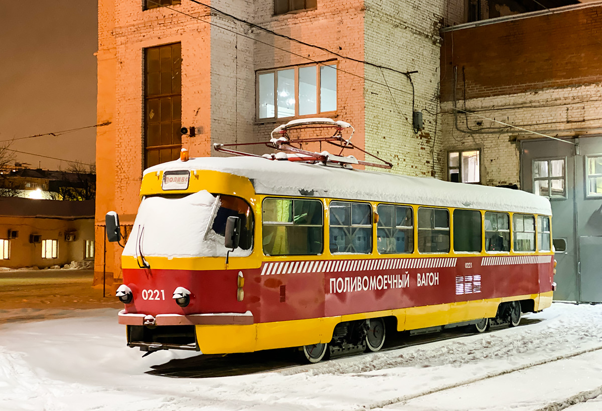 Москва, Tatra T3SU № 0221