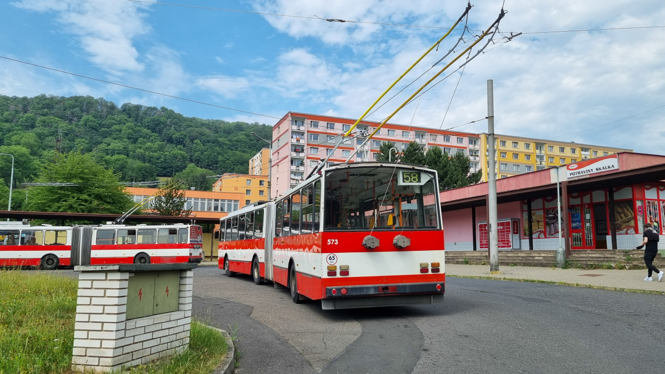 Усти-над-Лабем, Škoda 15Tr13/6M № 573
