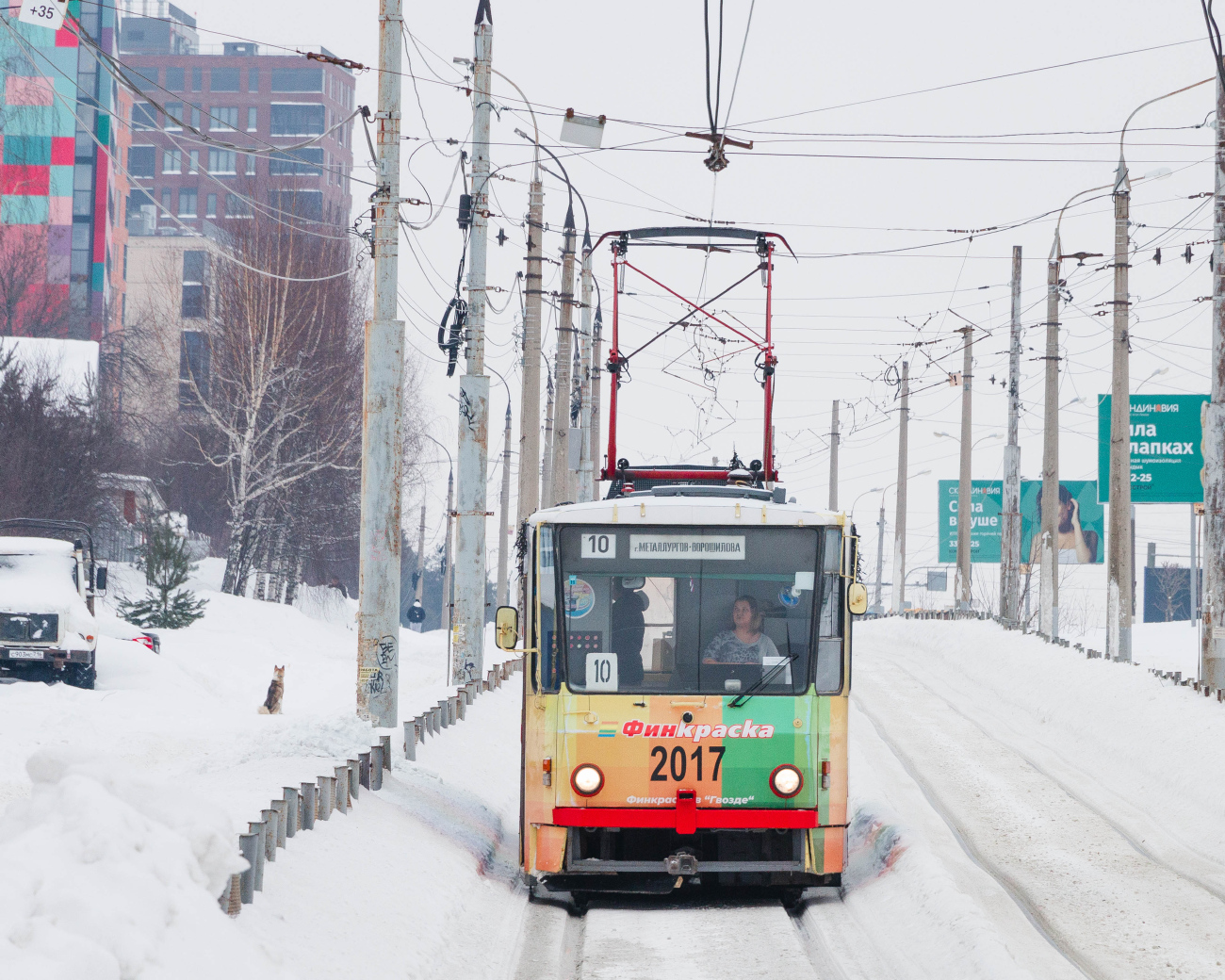 Ижевск, Tatra T6B5SU № 2017