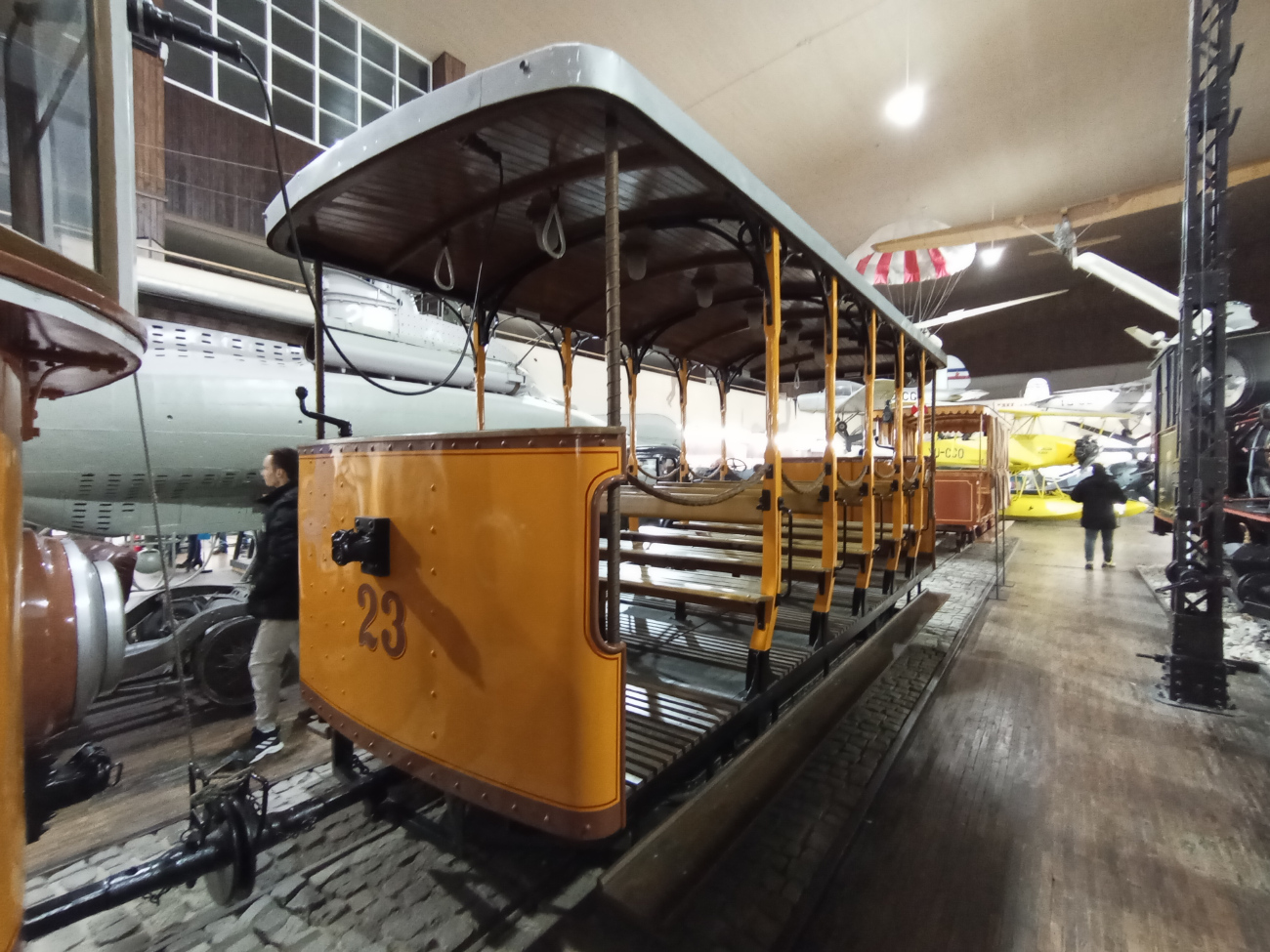 Zagreb, Graz 2-axle trailer car Nr. 23