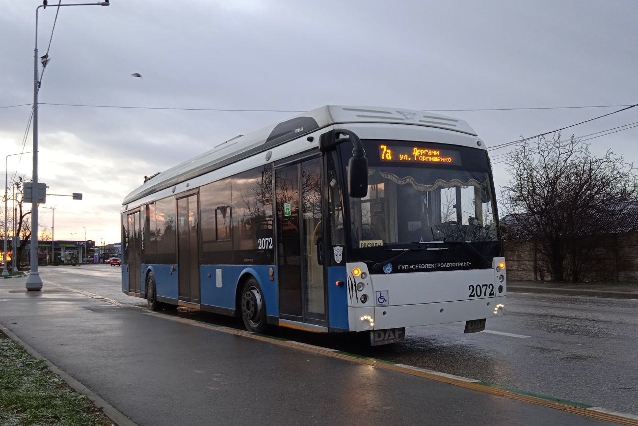 Севастополь, Тролза-5265.03 «Мегаполис» № 2072 Севастополь, Тролза-5265.03 «Мегаполис» № 2072