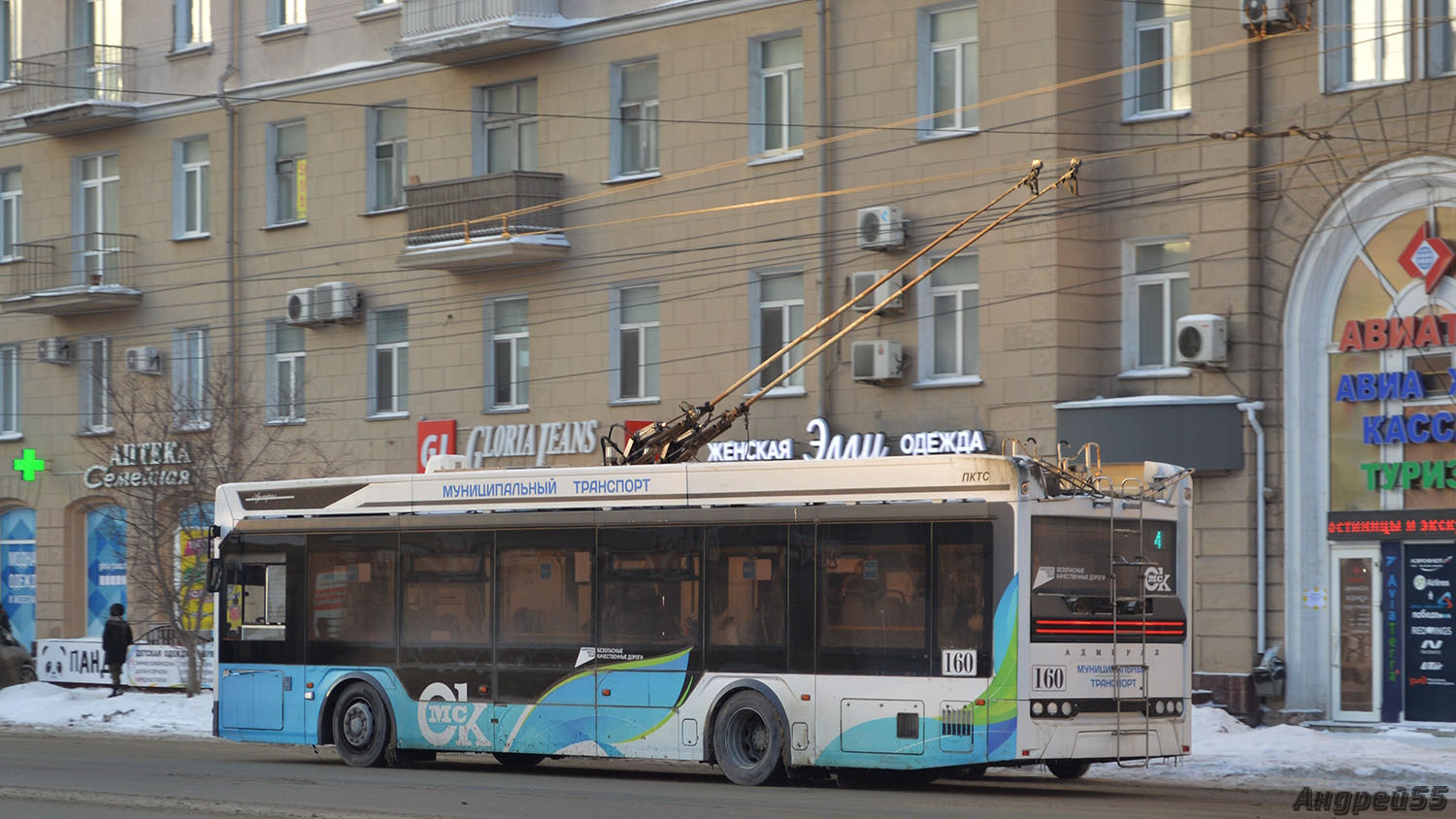 Омск, ПКТС-6281.00 «Адмирал» № 160