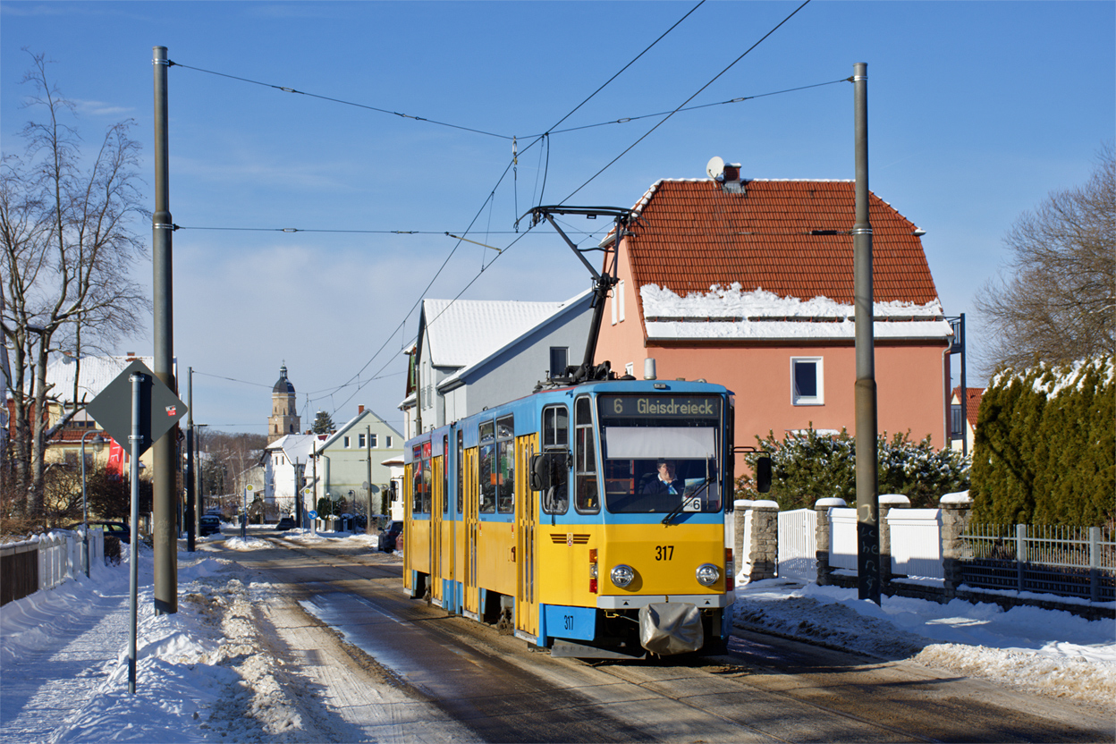 Гота, Tatra KT4DC-Z № 317