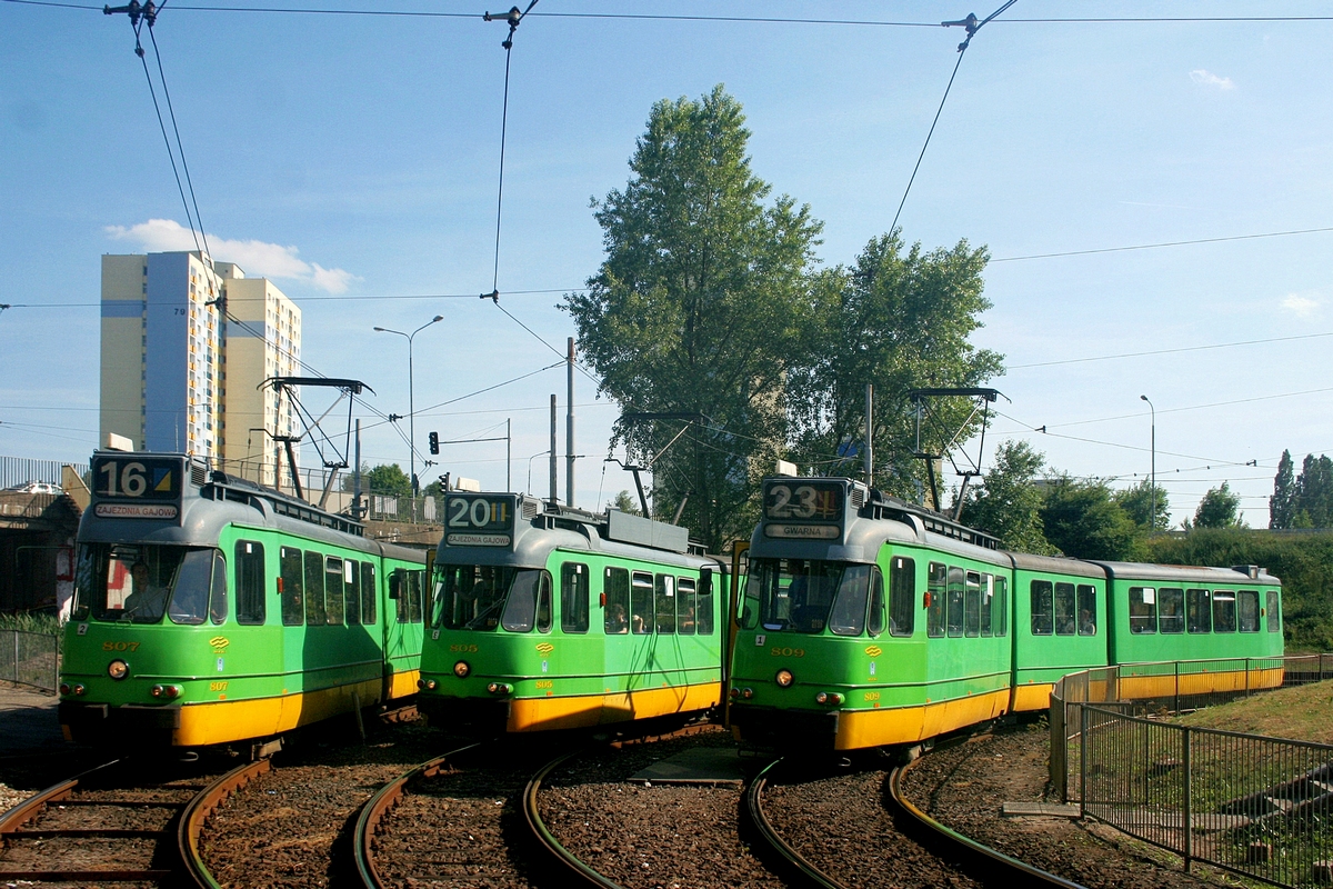 Познань, Beijnes 3G № 809; Познань — Final farewell to the Beynes (ex Amsterdam) trams (04/06/2011)