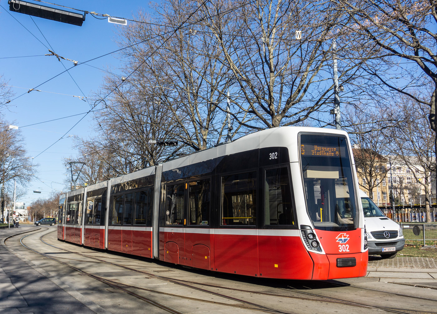 Viena, Bombardier Flexity Wien (Type D) Nr. 302