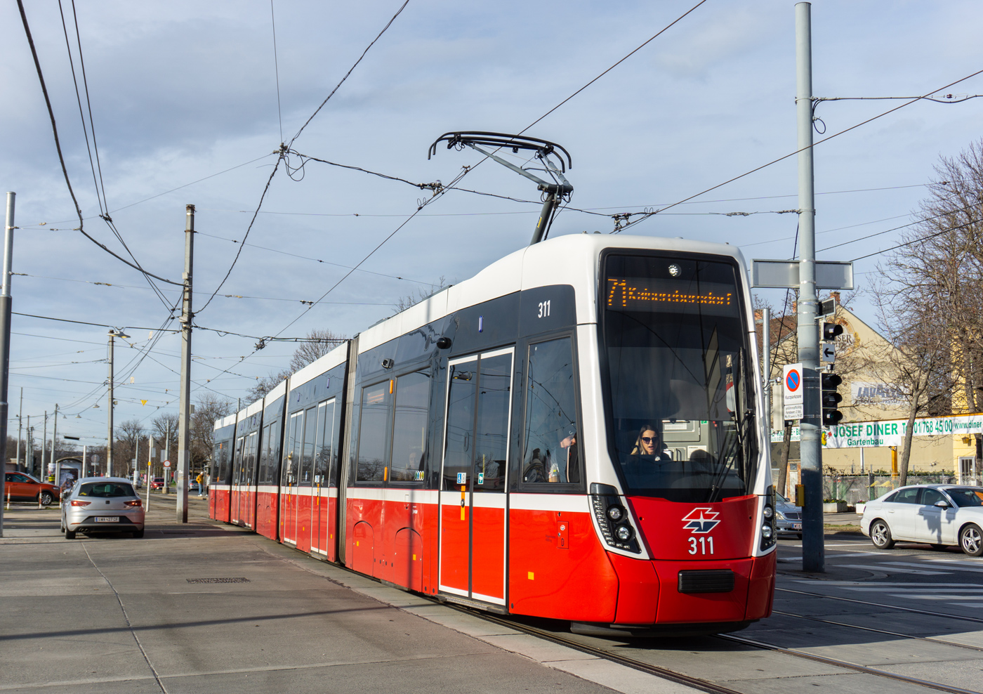 Вена, Bombardier Flexity Wien (Type D) № 311