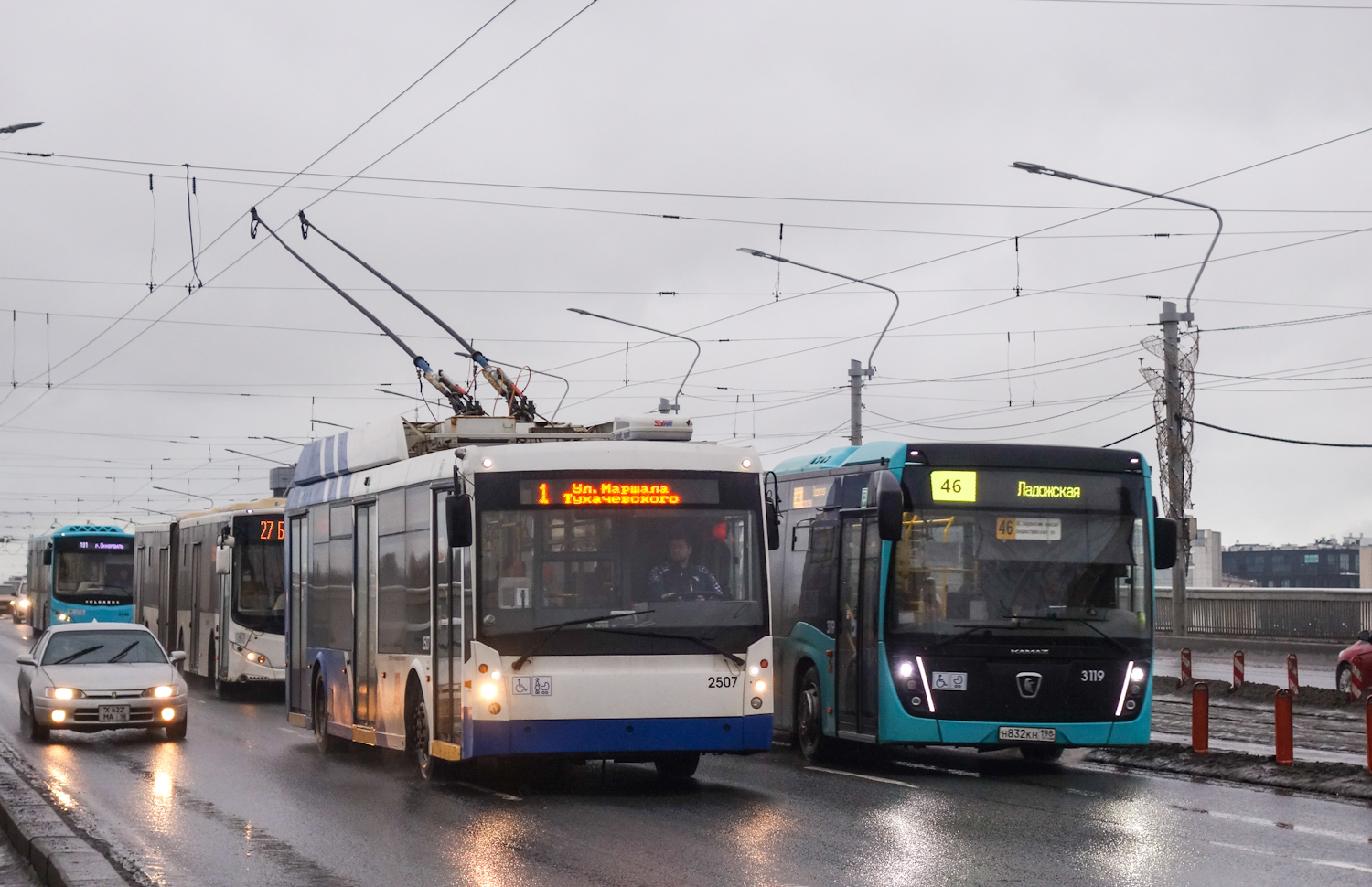 Санкт-Петербург, Тролза-5265.00 «Мегаполис» № 2507