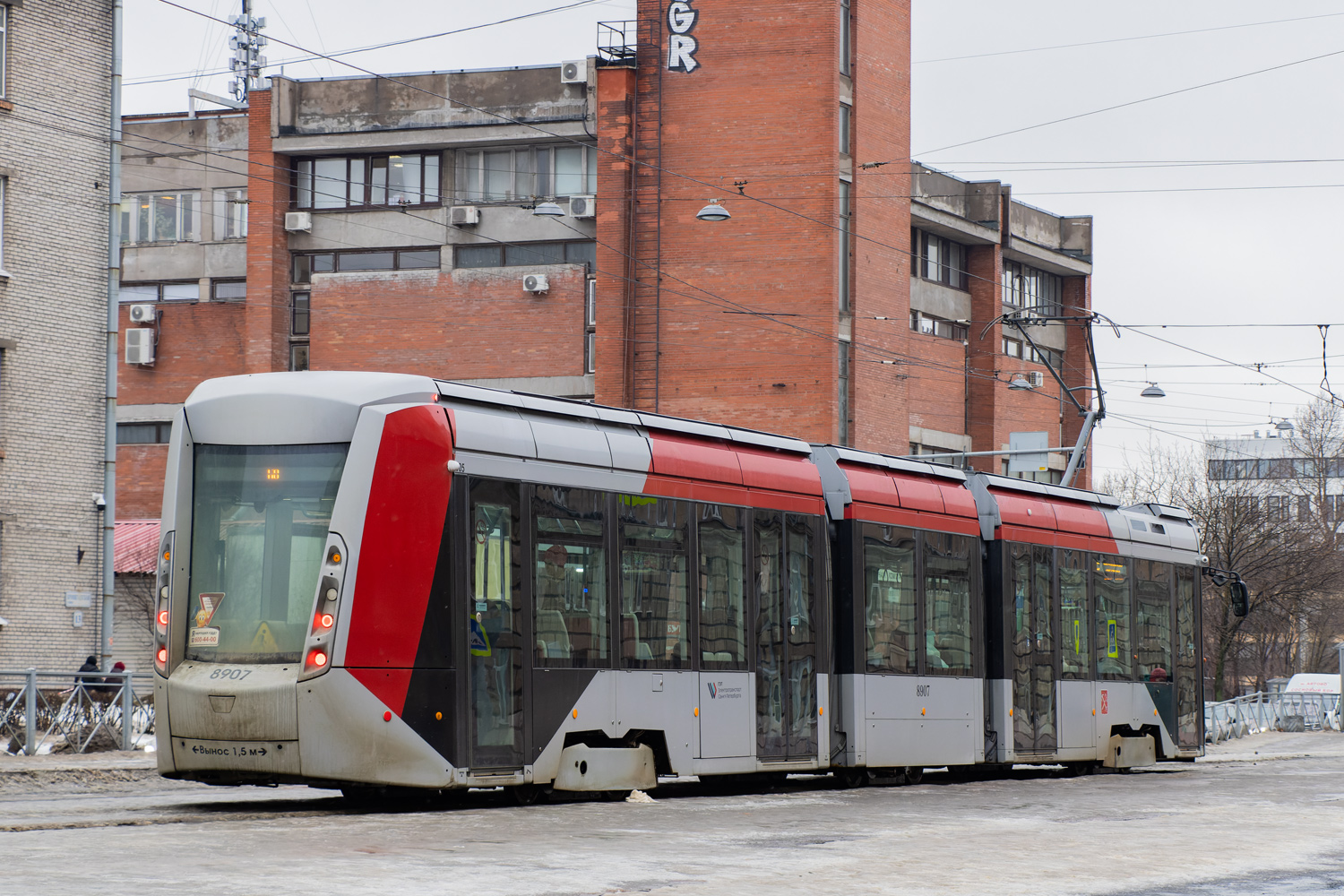 Санкт-Петербург, 71-801 (Alstom Citadis 301 CIS) № 8907