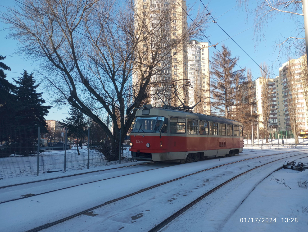 Киев, Tatra T3SUCS № 6014