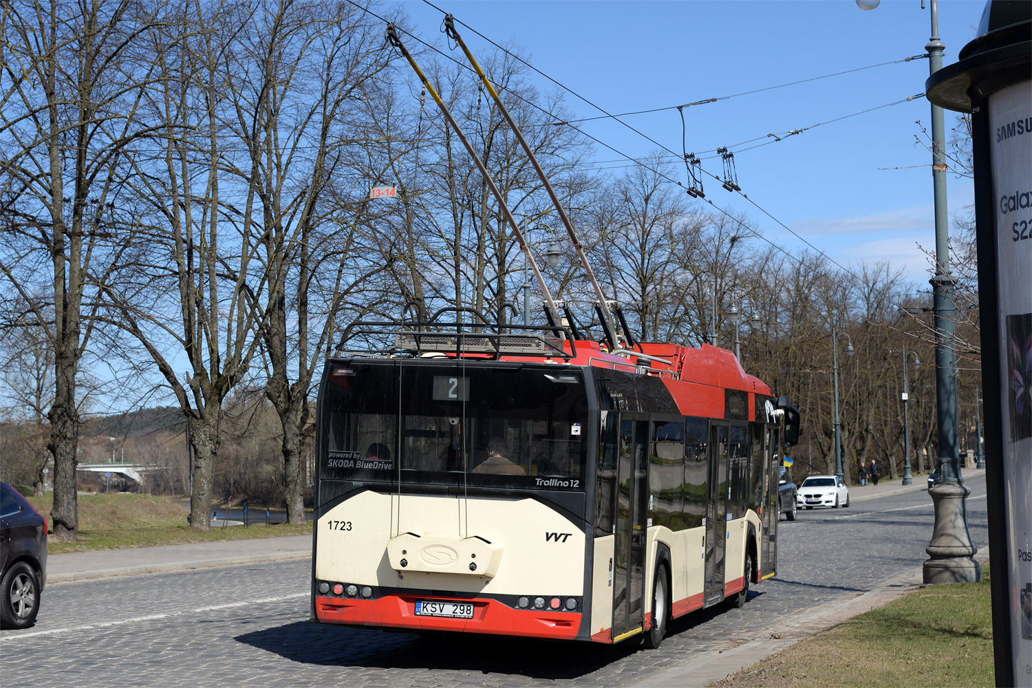 Вильнюс, Solaris Trollino IV 12 Škoda № 1723