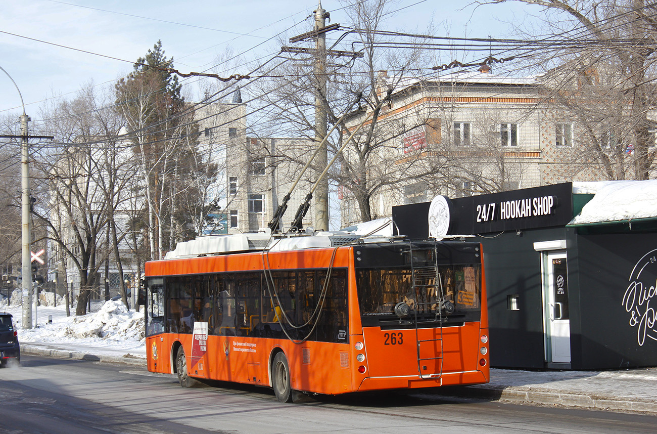 Хабаровск, УТТЗ-6241.01 «Горожанин» № 263