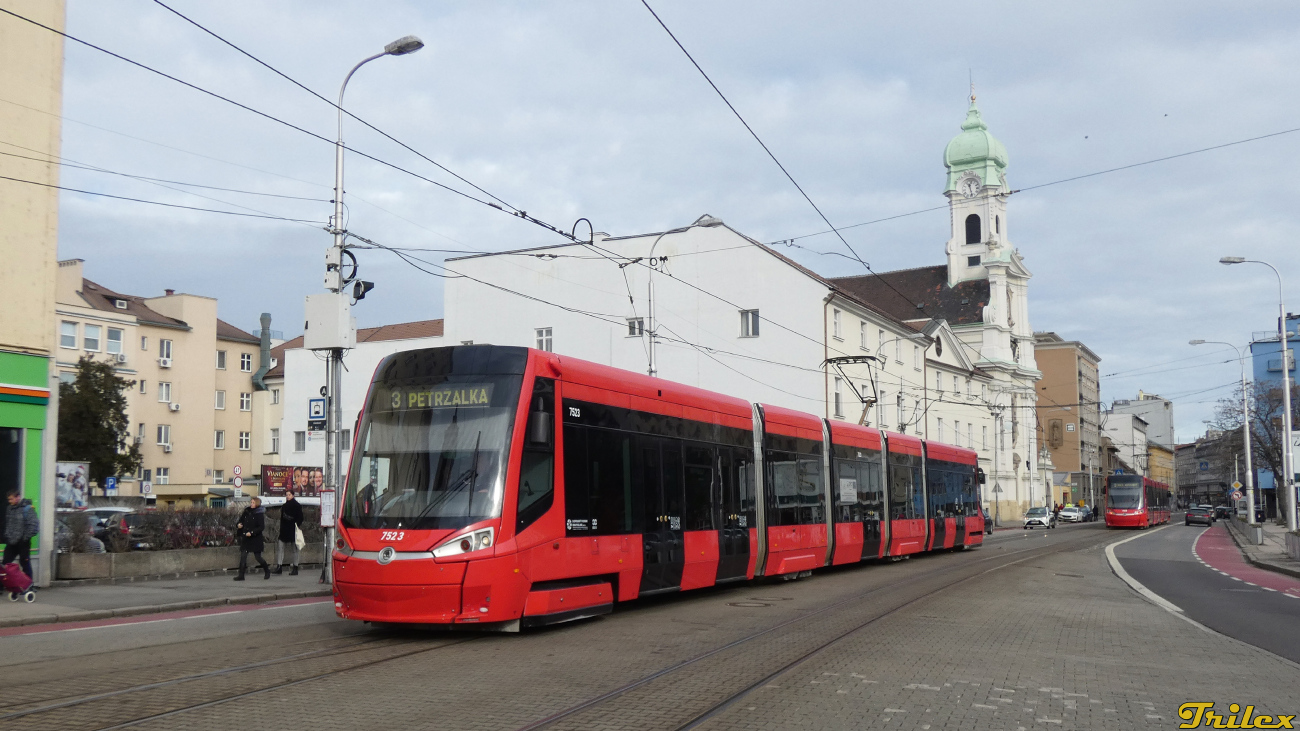 Братислава, Škoda 30T ForCity Plus № 7523