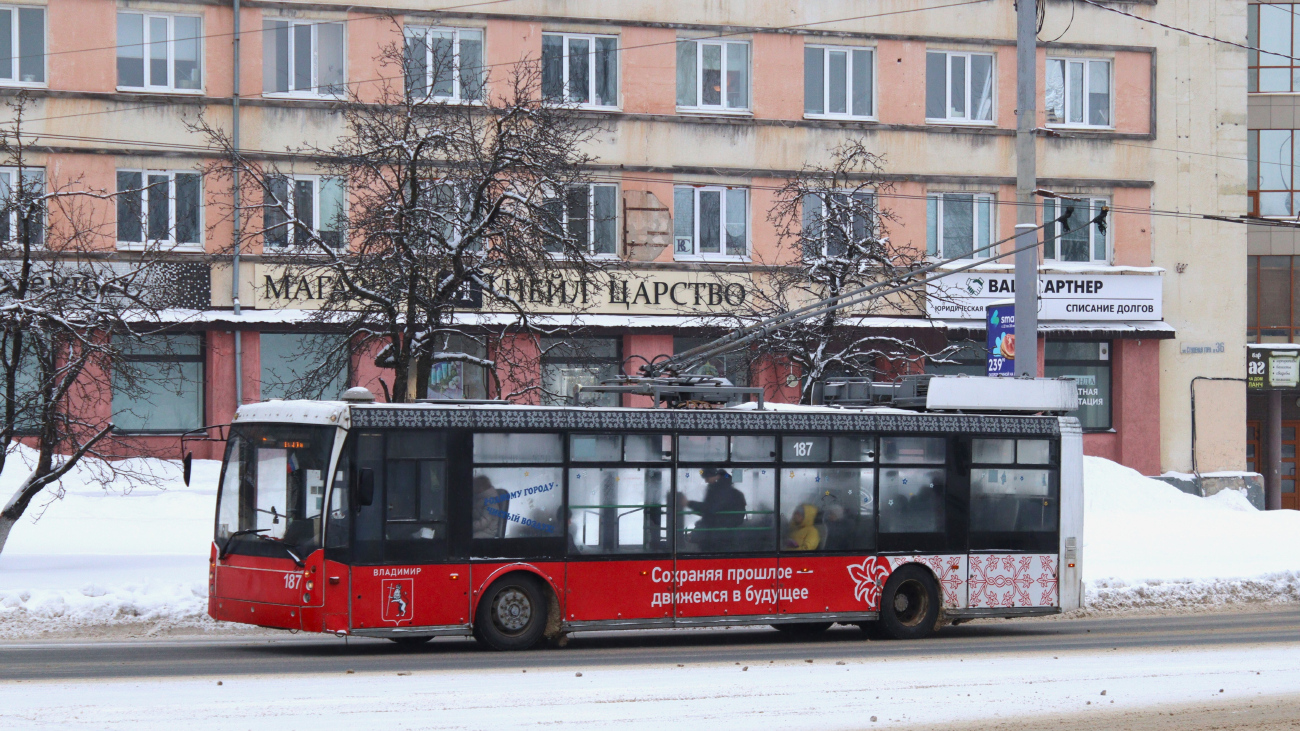 Владимир, Тролза-5265.00 «Мегаполис» № 187