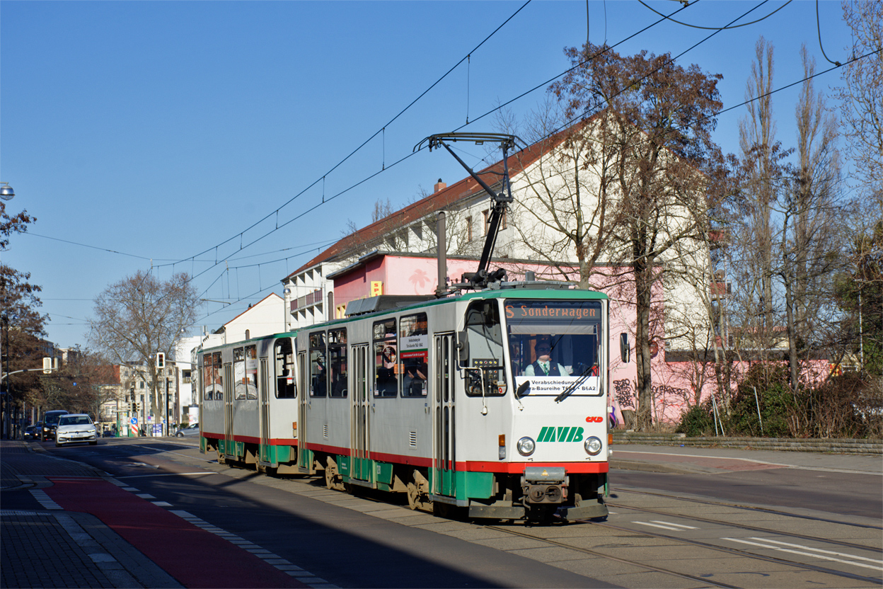 Магдебург, Tatra T6A2M № 1281; Магдебург — T6A2-Abschied 28.01.2024