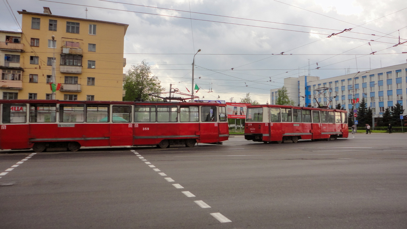 Витебск, 71-605 (КТМ-5М3) № 359; Витебск, 71-605 (КТМ-5М3) № 379