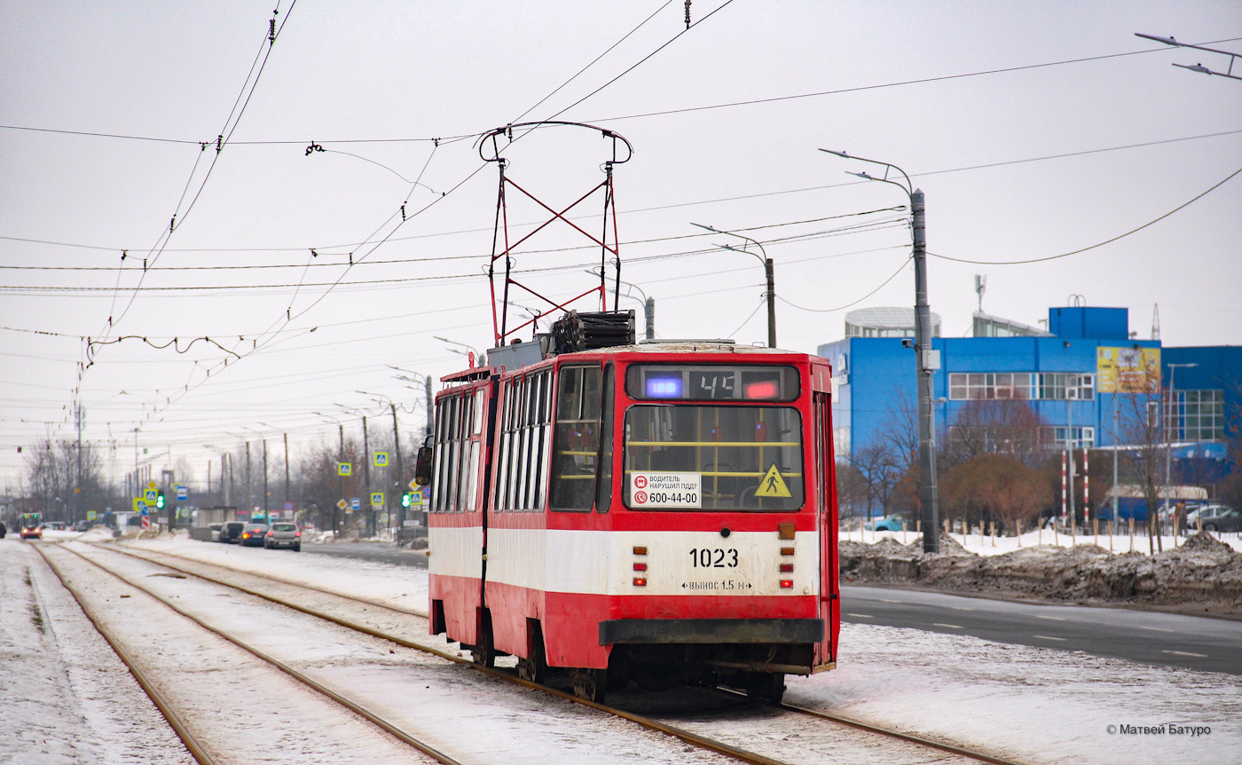 Санкт-Петербург, ЛВС-86К № 1023