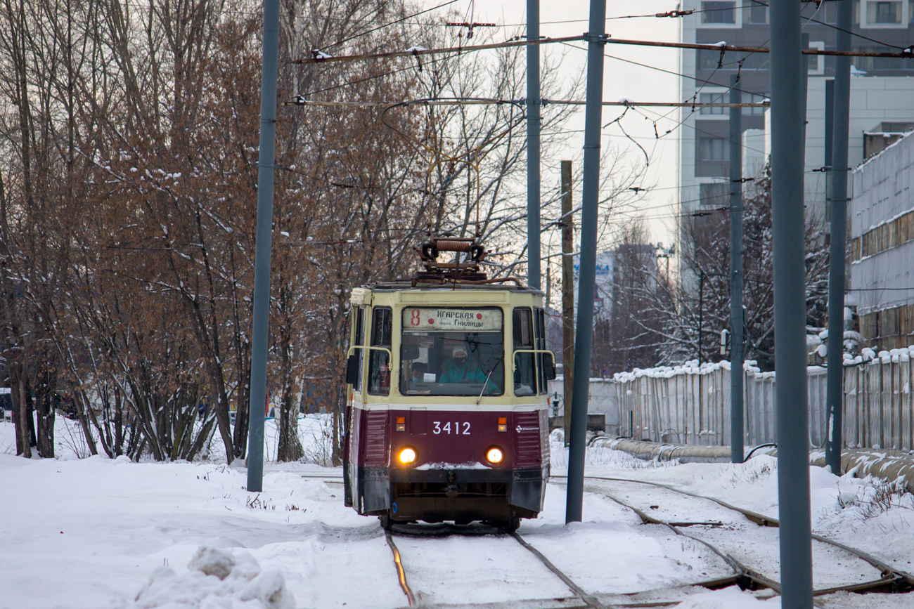 Нижний Новгород, 71-605 (КТМ-5М3) № 3412