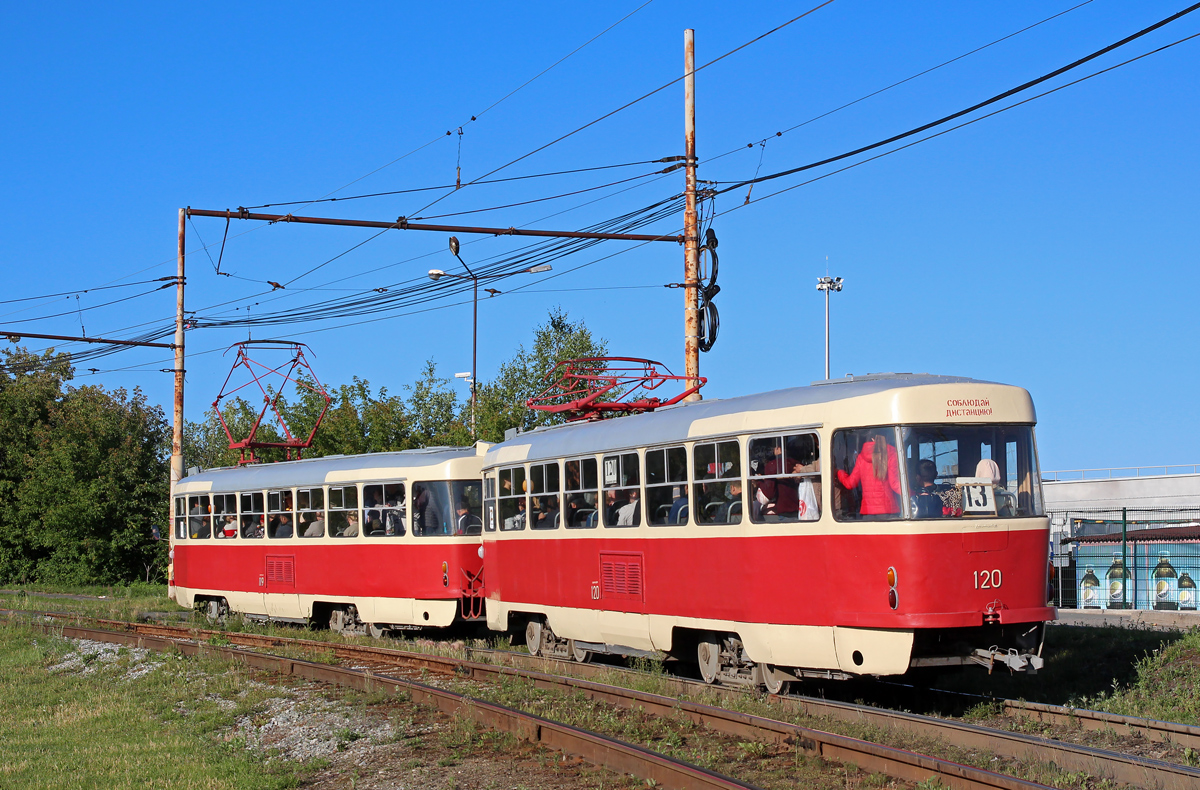 Екатеринбург, Tatra T3SU (двухдверная) № 120