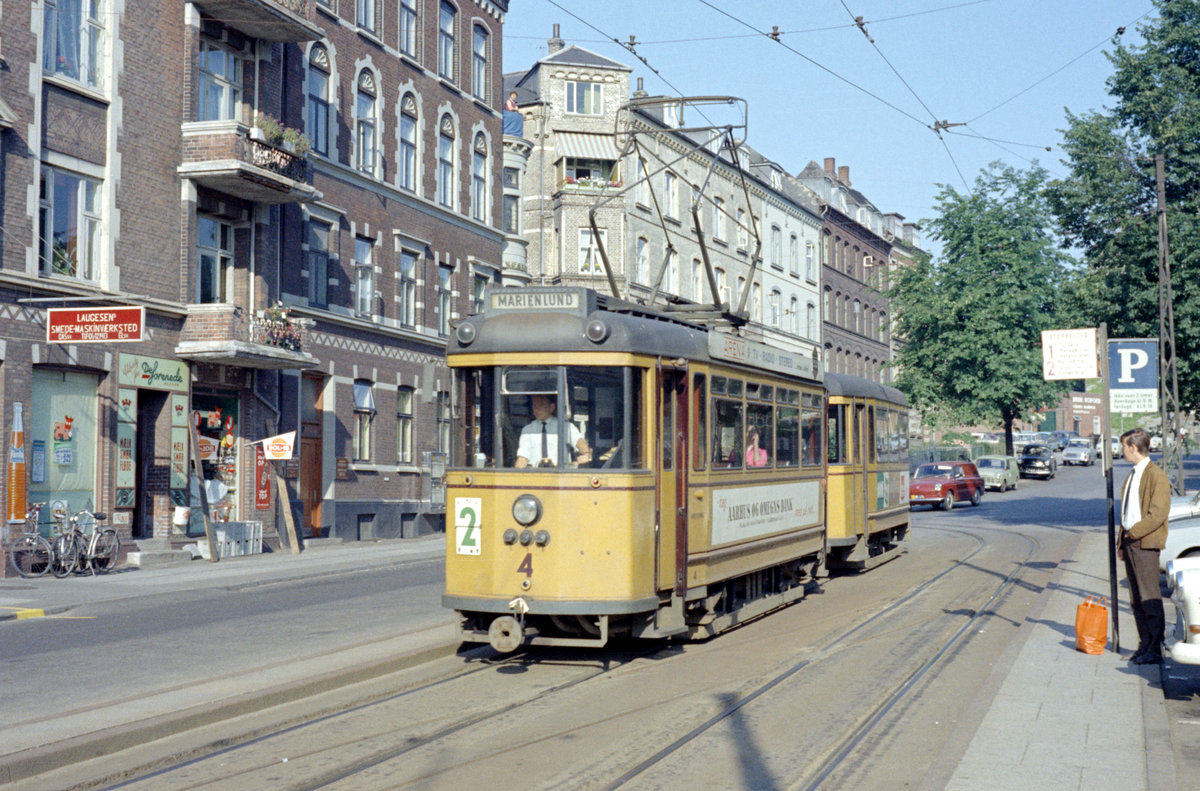 Орхус, Двухосный моторный Scandia № 4; Орхус — Старые фотографии