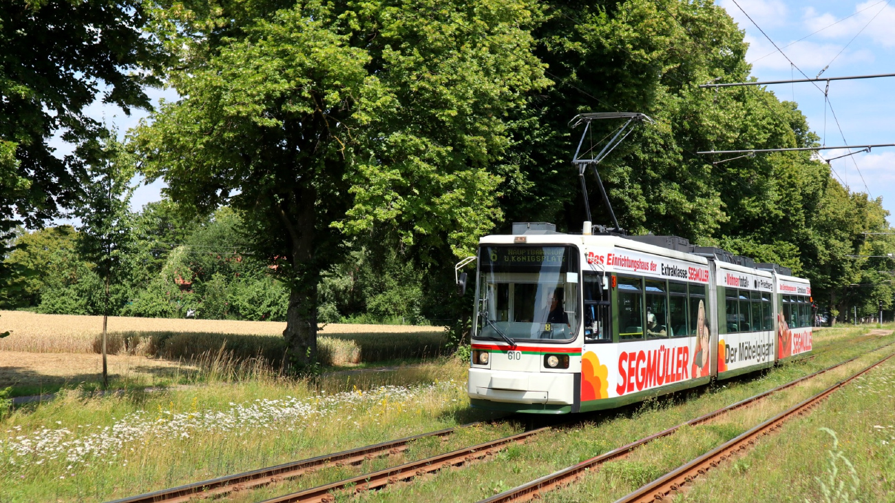 Аугсбург, Adtranz GT6M № 610