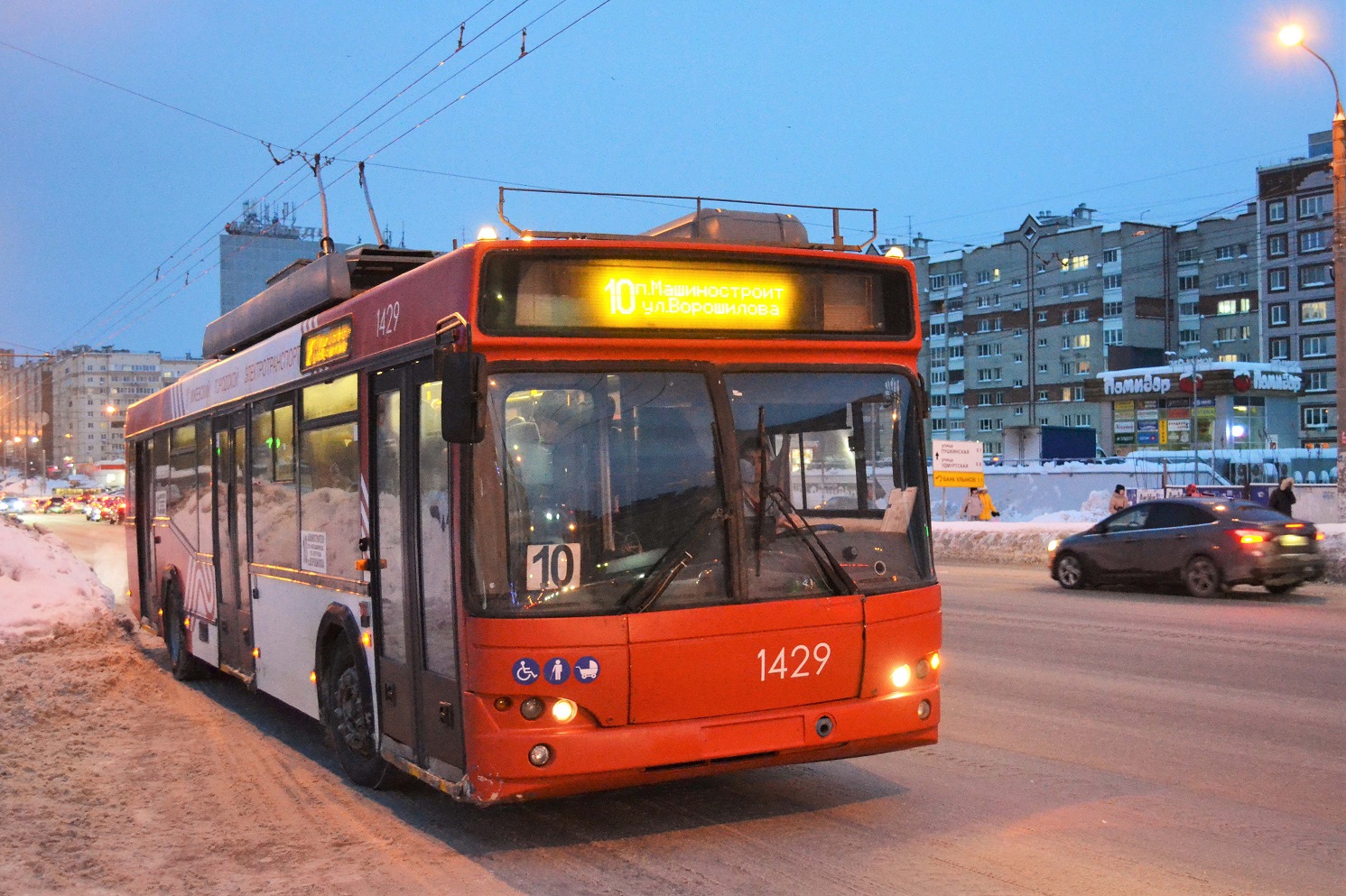 Ижевск, СВАРЗ-МАЗ-6235.00 № 1429 Ижевск, СВАРЗ-МАЗ-6235.00 № 1429