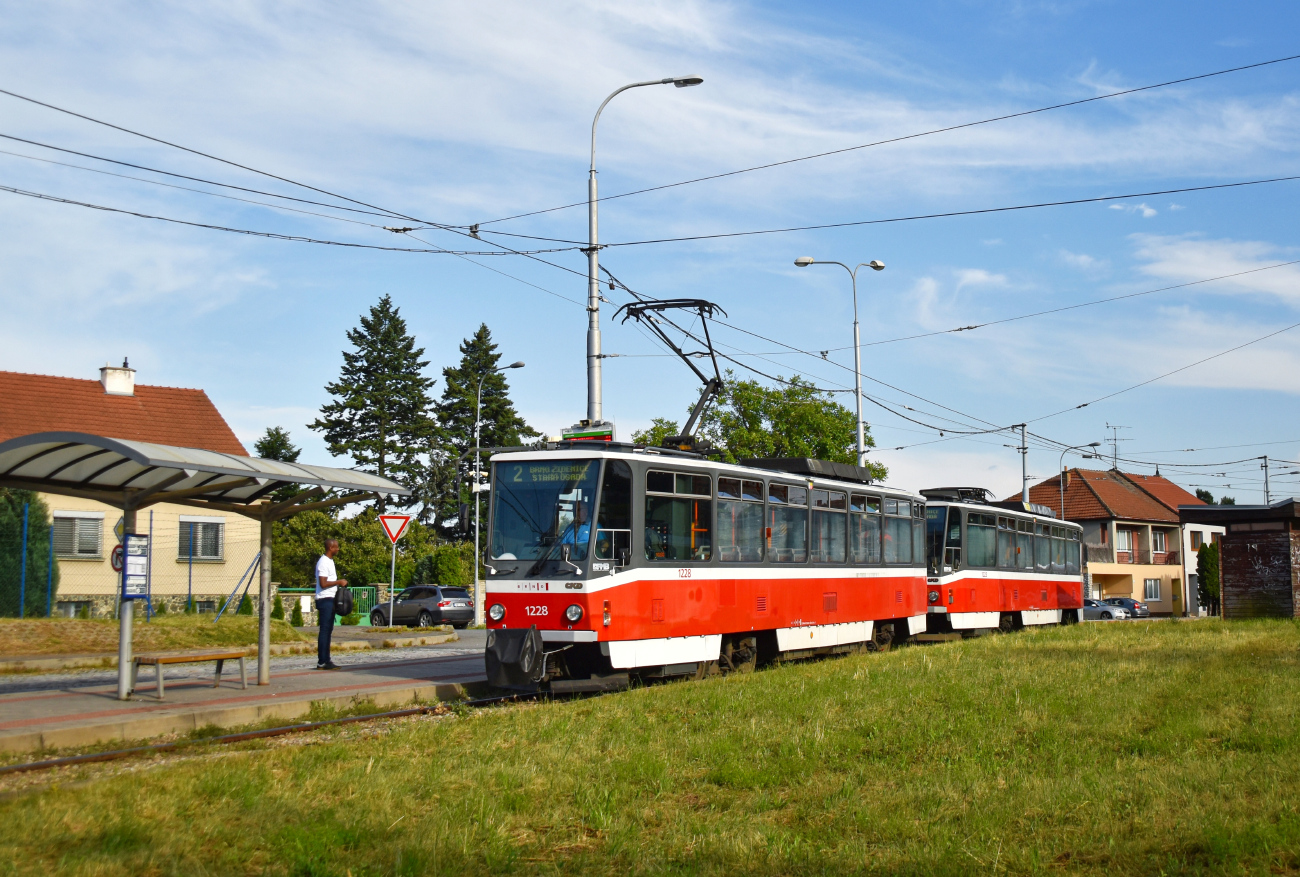 Брно, Tatra T6A5 № 1228
