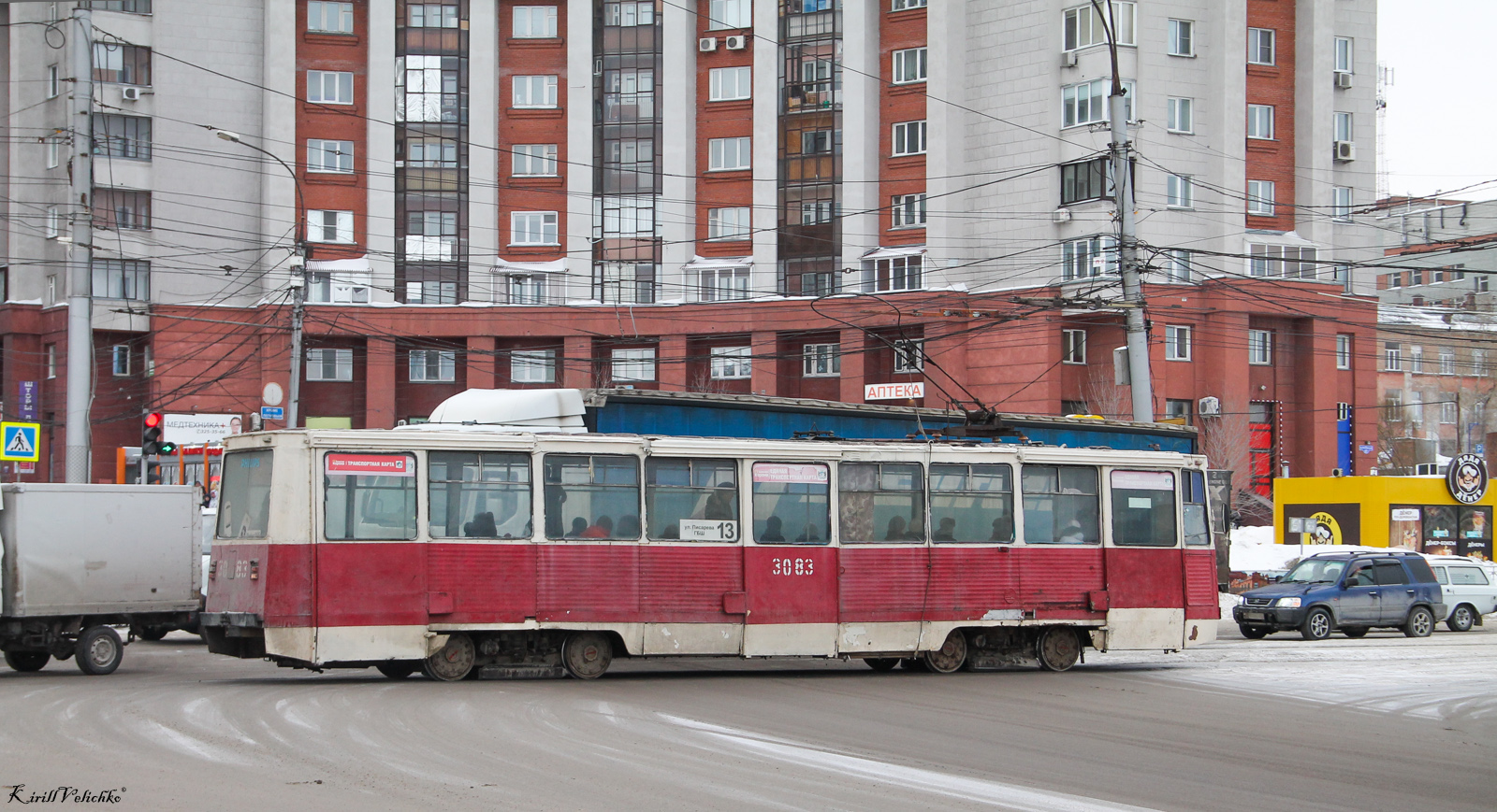 Novosibirsk, 71-605 (KTM-5M3) № 3083