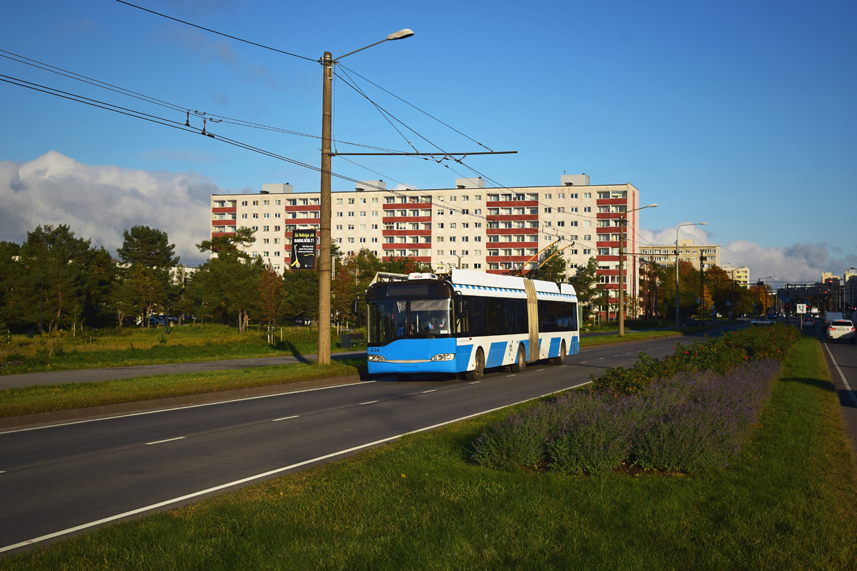 Tallinn, Solaris Trollino II 18 Ganz č. 434