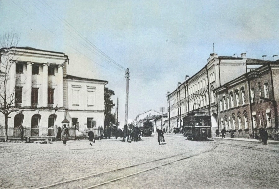 Smolensk — Dismantling and abandoned lines; Smolensk — Historical photos (1918 — 1944); Smolensk — Unidentified vehicles