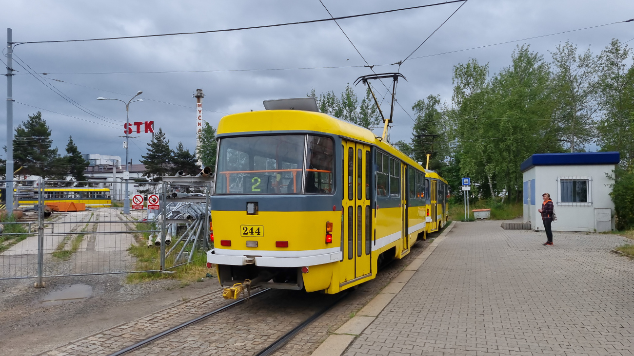 Pilzno, Tatra T3R.P Nr 244