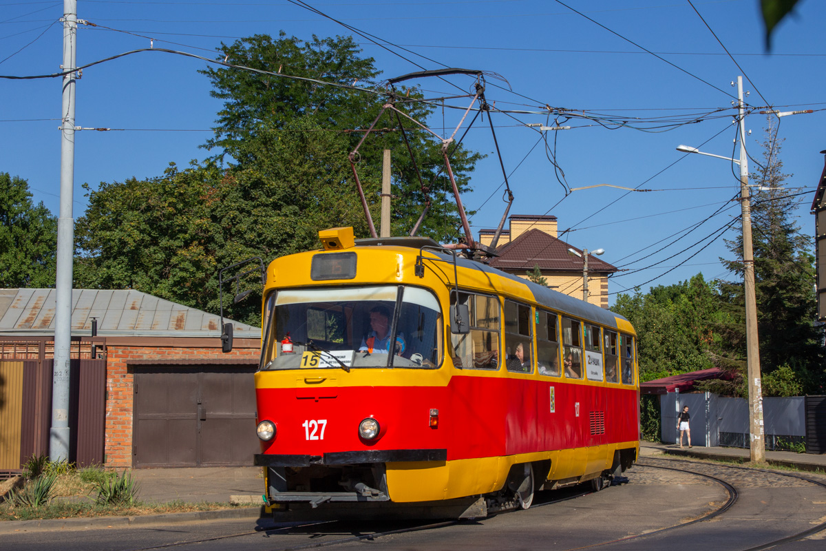 Краснодар, Tatra T3SU № 127